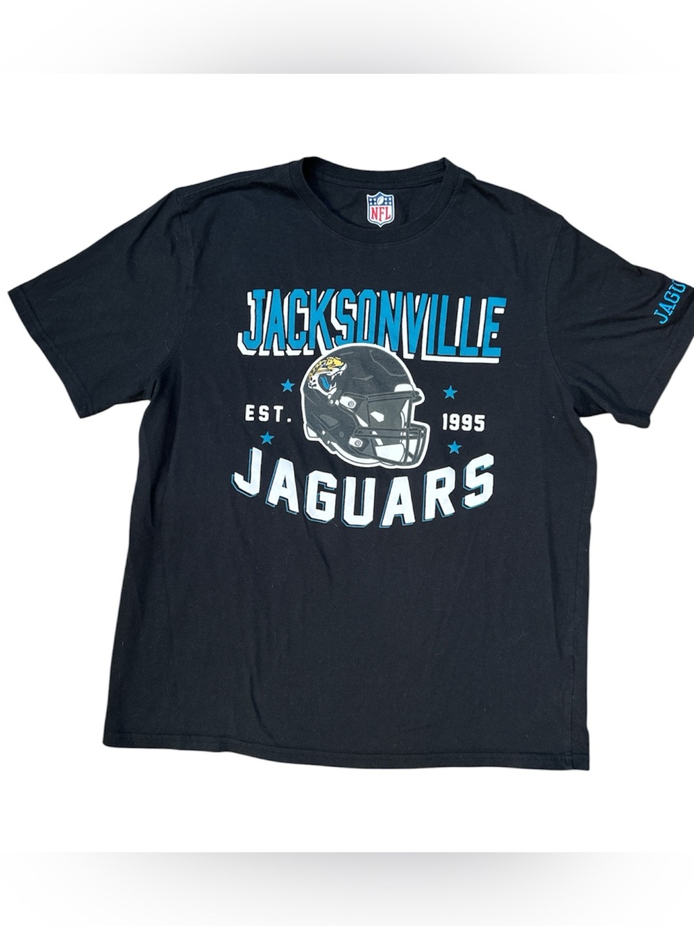 NFL Black Team Apparel Tee with Tag Marked G-111.  Size Small.